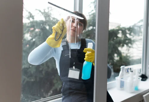 Nettoyage de vitres intérieures et extérieures à Entre-deux-Eaux
